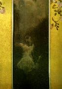 Gustav Klimt karlek Sweden oil painting artist